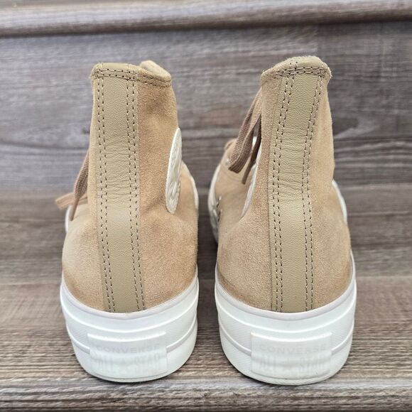 Converse Chuck Taylor All Star Lift Platform High Nomad Khaki women's size 10 - Picture 4 of 6